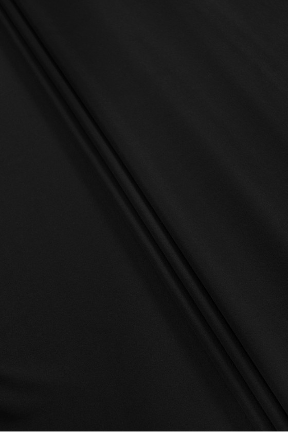 Laine de manteau noire KUPON 120cm