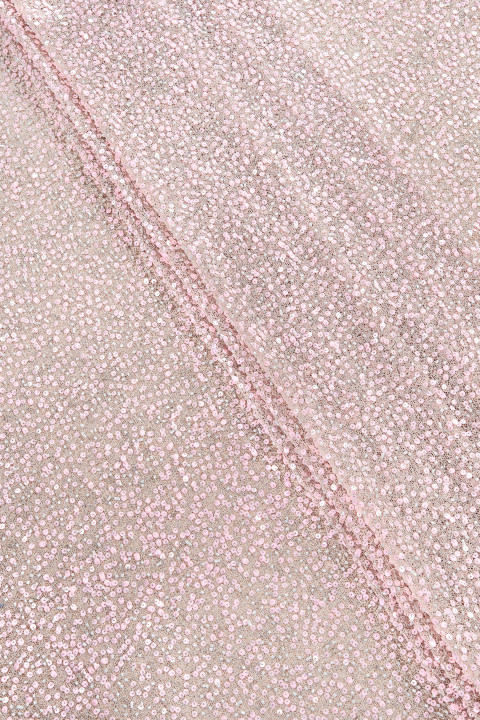 Evening sequins - light pink