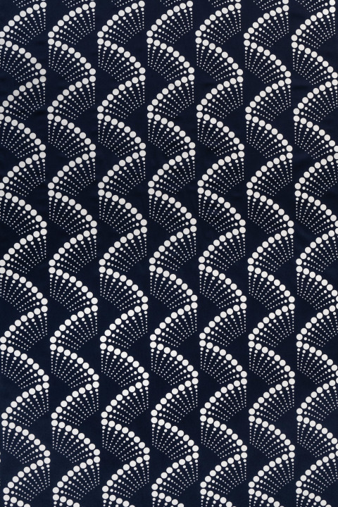 Cotton with polka dots