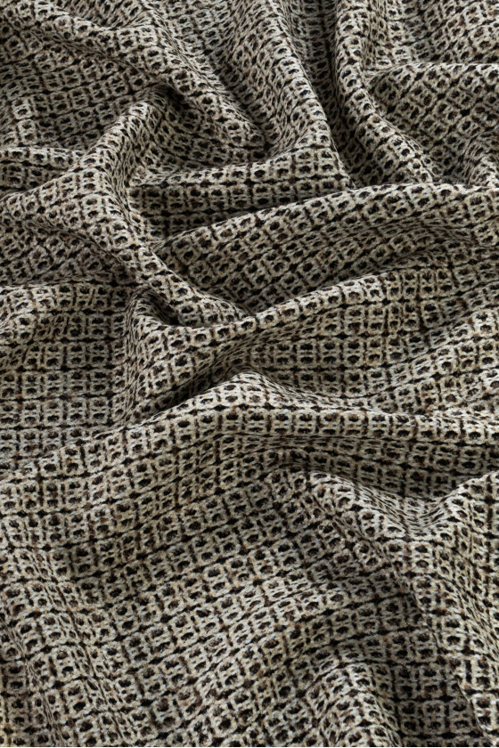 Jacquard gyapjúszövet