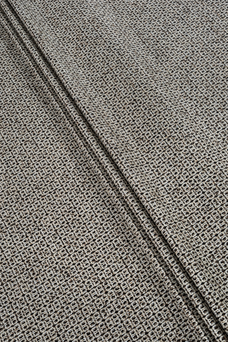 Tkanina wełniana żakardowa