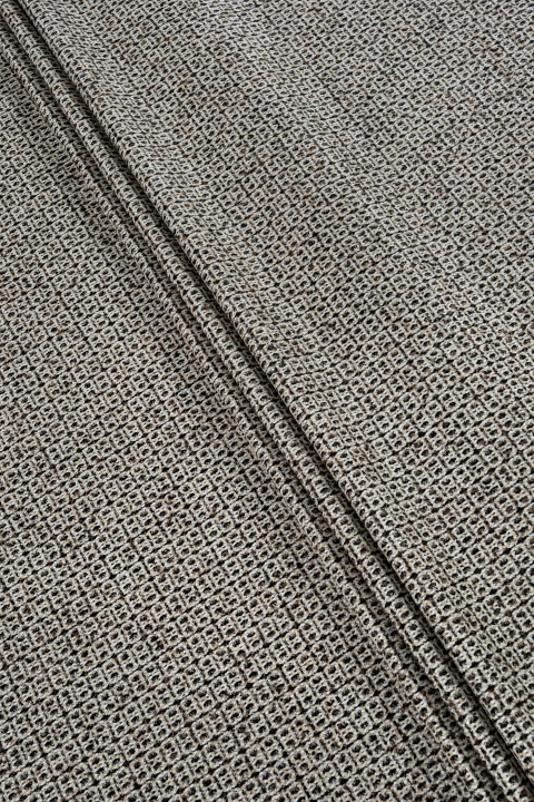 Jacquard wool fabric