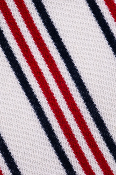 Viscose knit in stripes