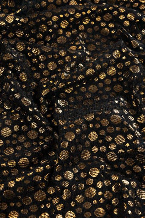 Polka dot jacquard