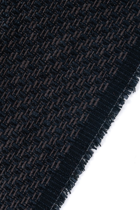 Chanel fabric black-brown