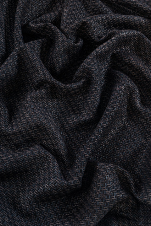 Chanel fabric black-brown