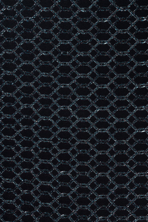 Black jacquard with multi thread
