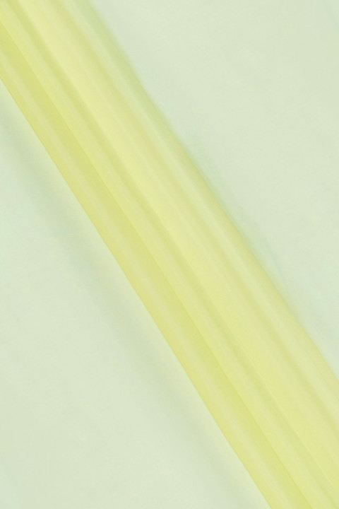 Sárga selyem organza