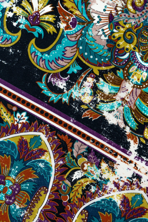 Oriental polyester satin