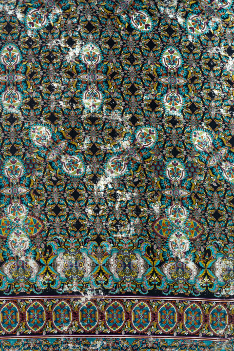 Oriental polyester satin