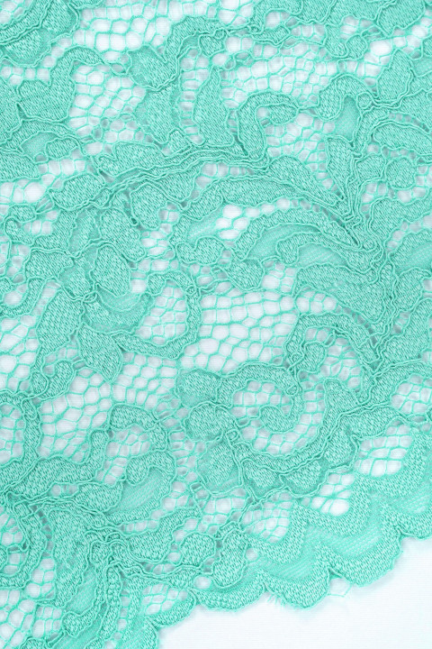 Turquoise lace