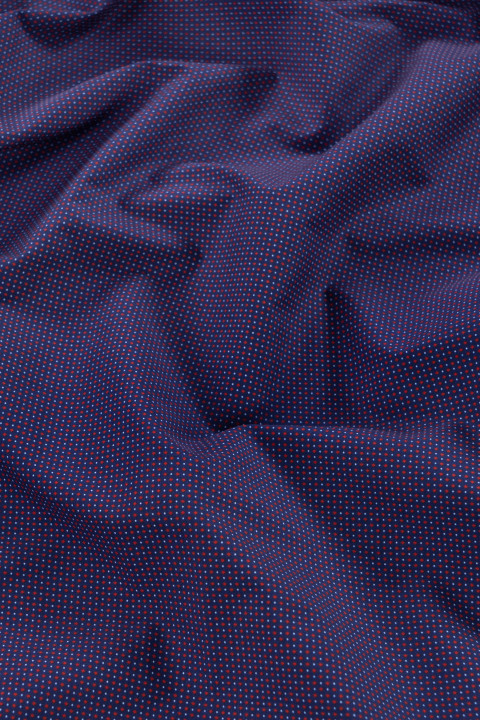 Shirt cotton fine pattern