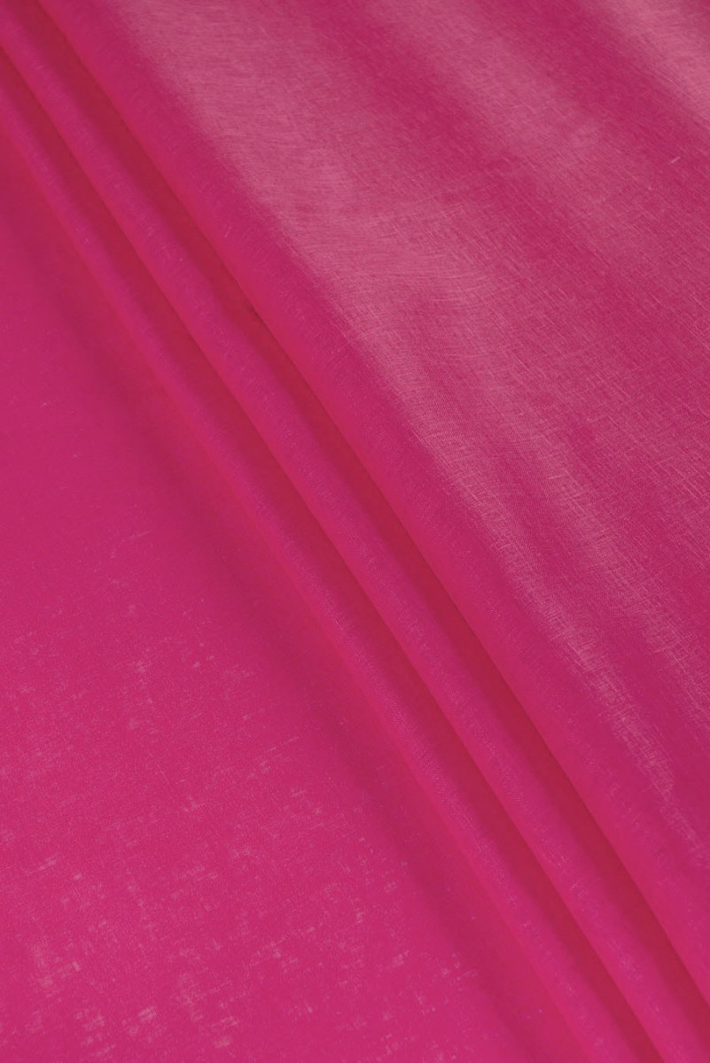 Lino naturale - fucsia