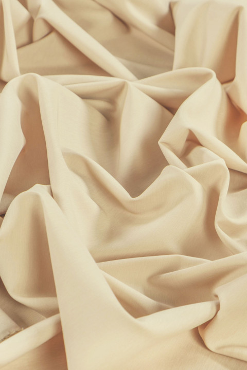 Hemd Baumwolle hellbeige