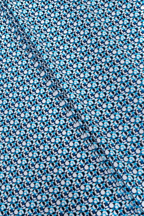 Shirt cotton in small patterns