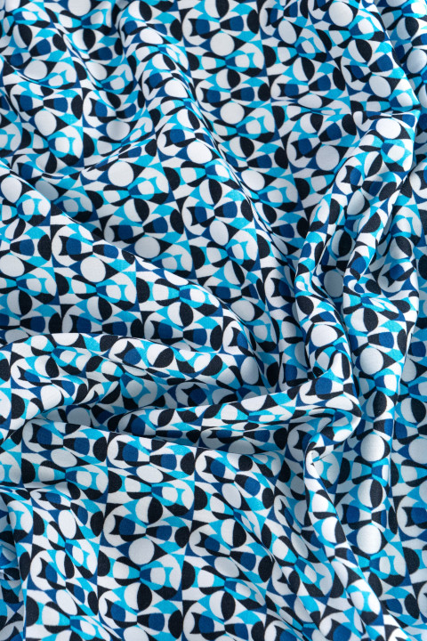 Shirt cotton in small patterns