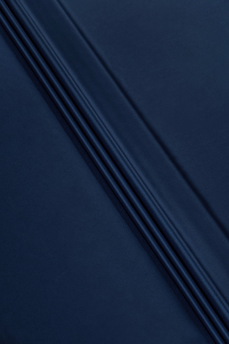 Viscose el. Helles Marineblau COUPON 150 cm