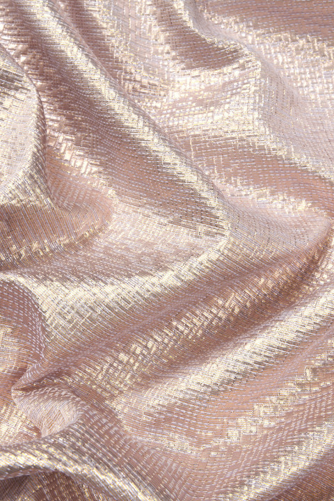 Lilac-golden jacquard