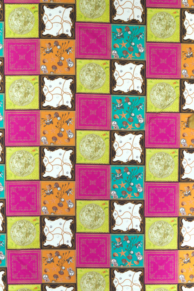 Camicia patchwork in cotone