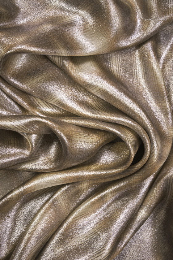 Checkered viscose with glow