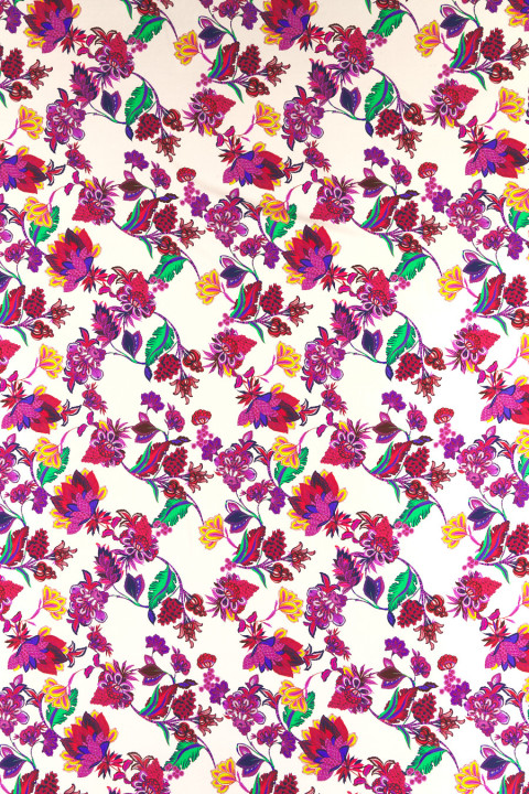 Silk satin colored geometry