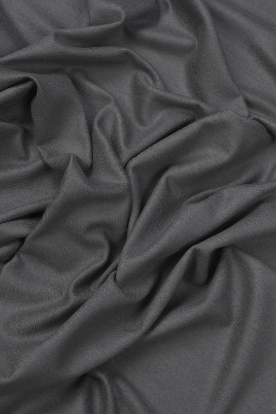 Сіра вовняна трикотажна тканина