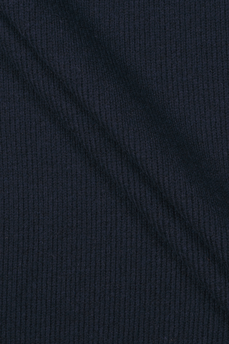 Pullover Wolle marineblau