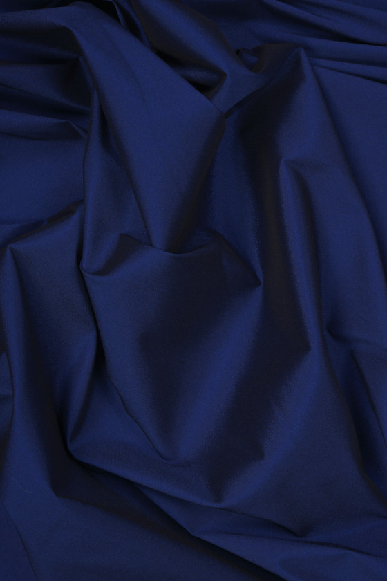 Tafta poliestrowa elastyczna chabrowa KUPON 100cm