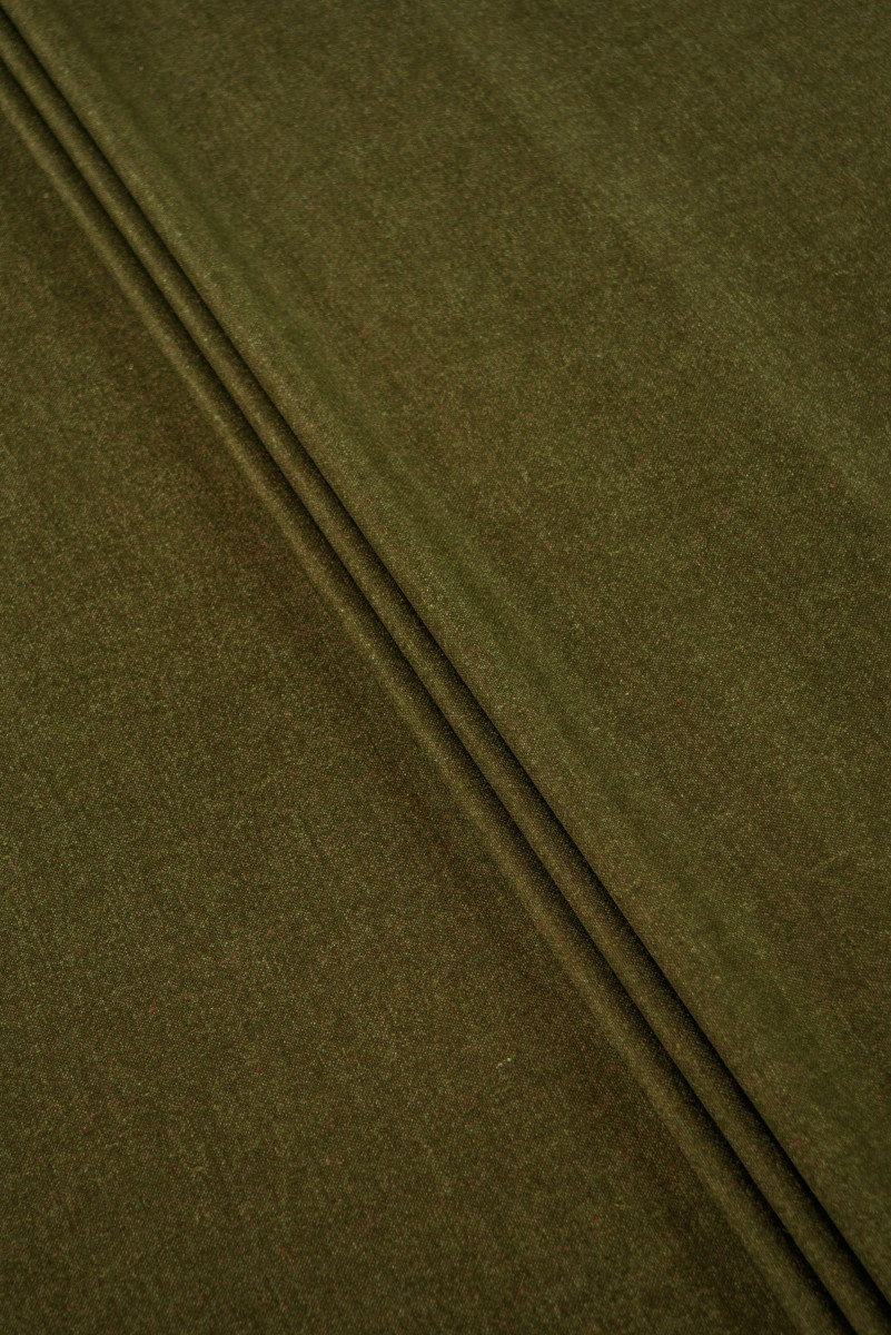 Disfraz lana oliva melange