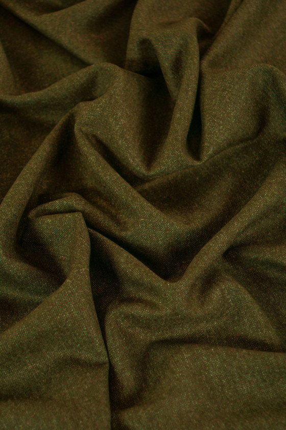 Laine Olive Melange COUPON 160cm