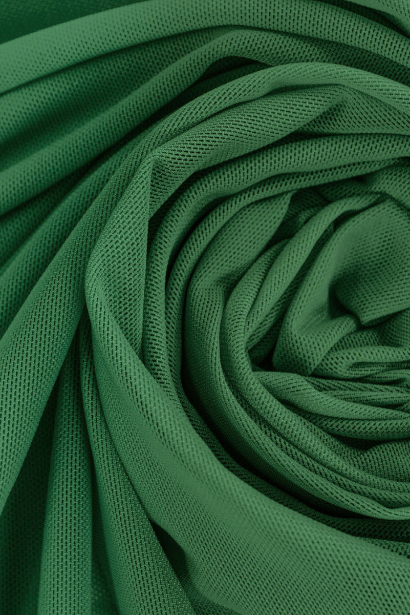 Maille de tulle vert doux