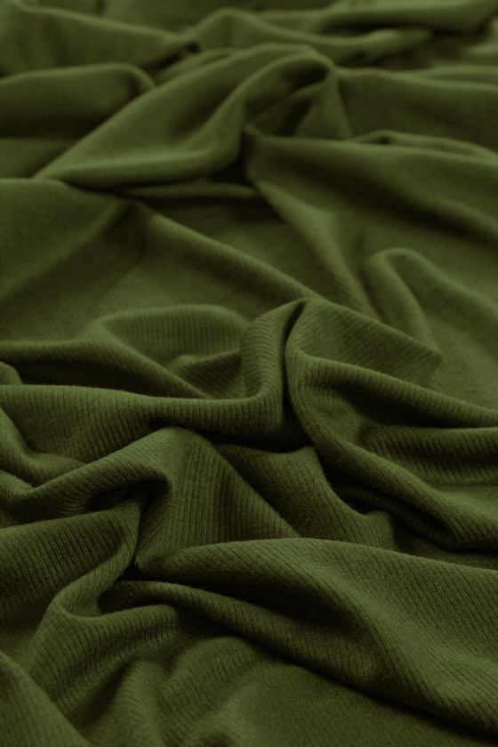 Knitted welt type - olive