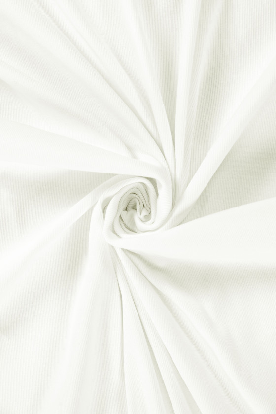 Dzianina - ściągacz śmietanowy KUPON 70 cm