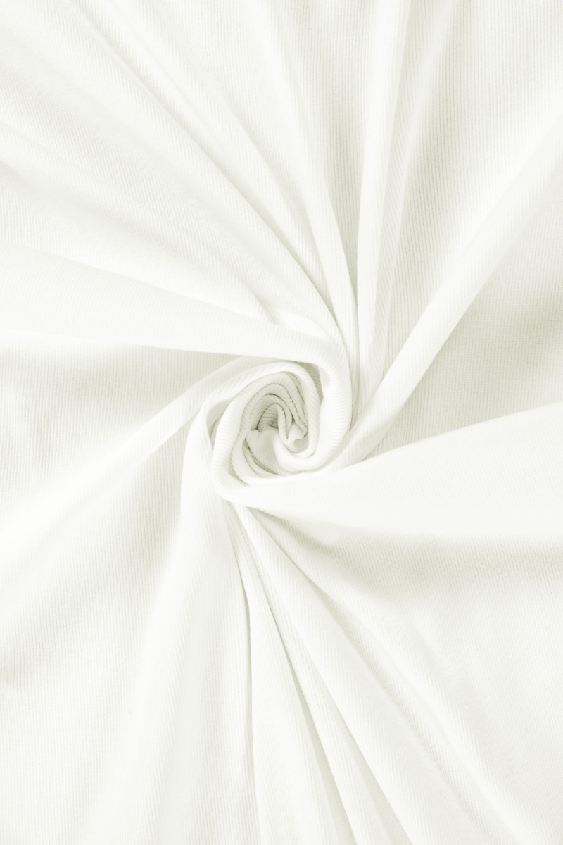 Dzianina - ściągacz śmietanowy KUPON 70 cm