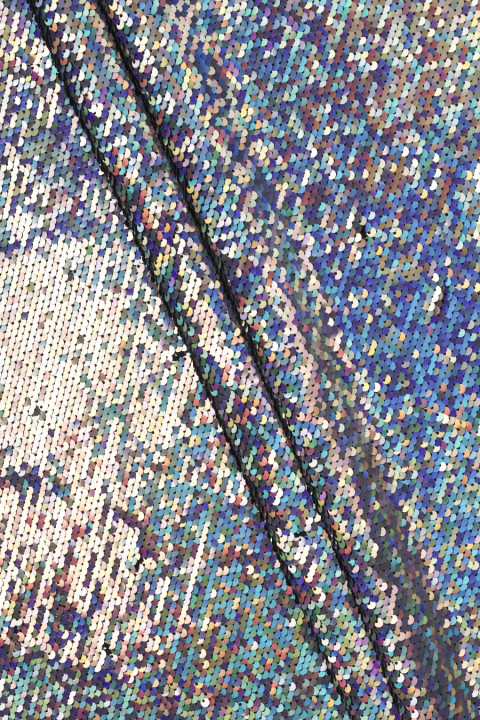 Black sequins