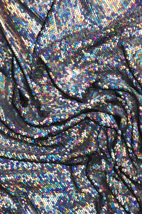 Black sequins