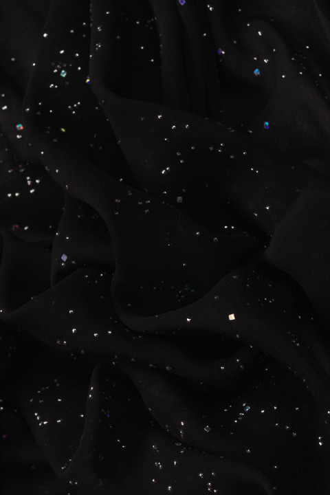Chiffon with decorations