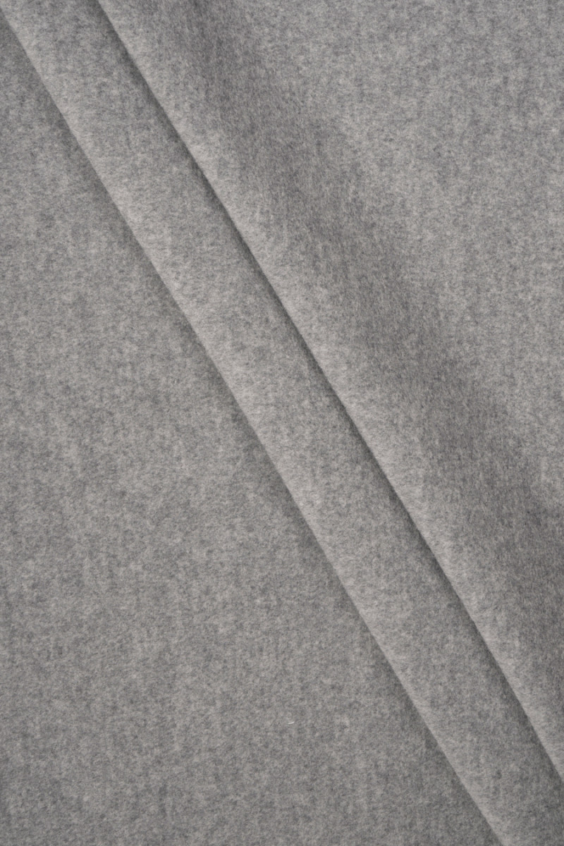 Coat wool with cashmere gray