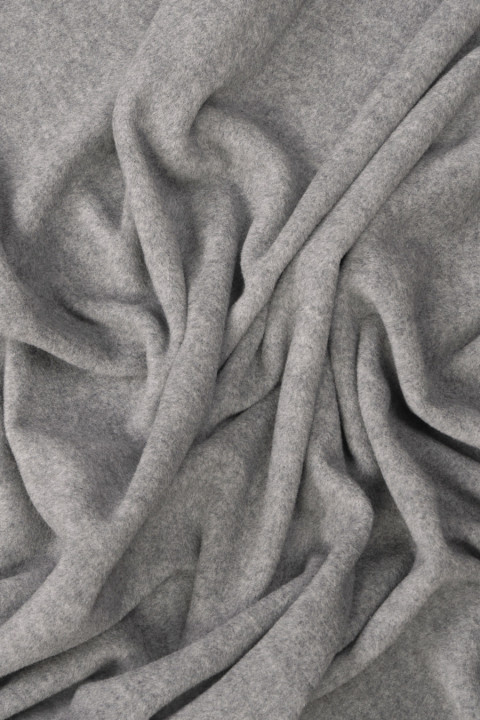 Coat wool with cashmere black