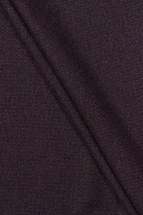 Wool with cashmere purple