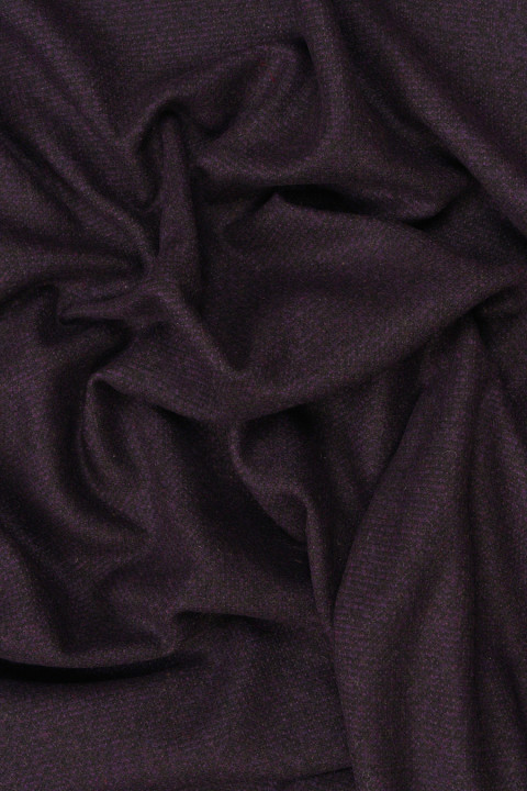 Wool with cashmere purple