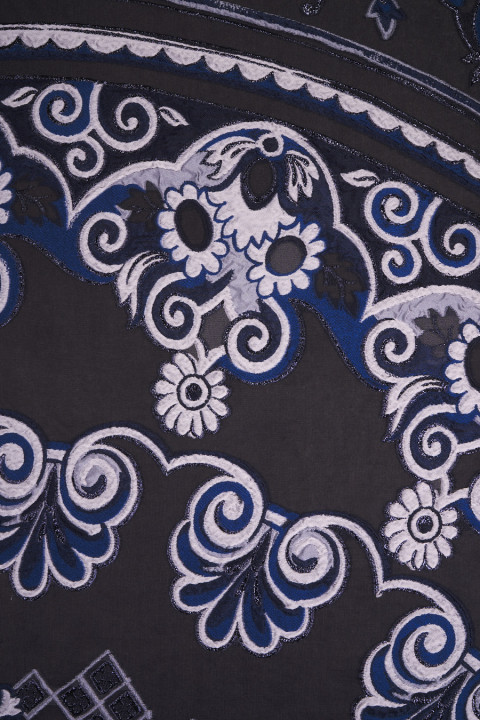 Jacquard beige e oro