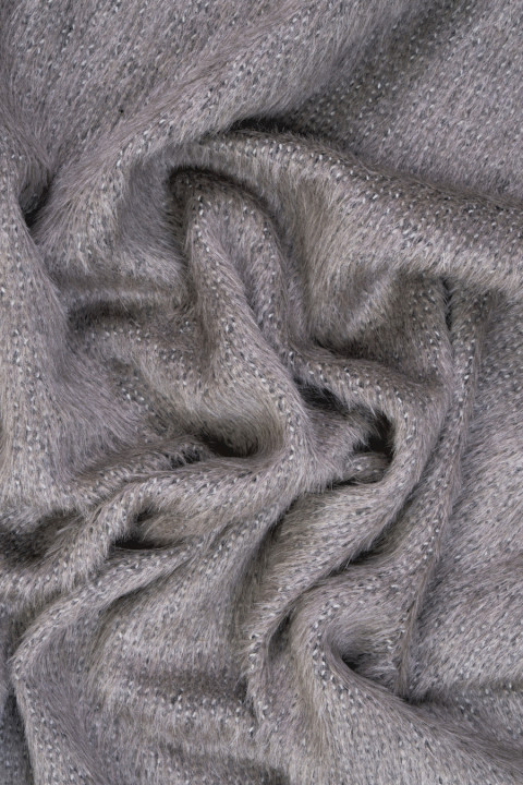 Coat alpaca - walnut brown