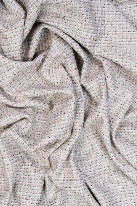 Chanel costume fabric - blue