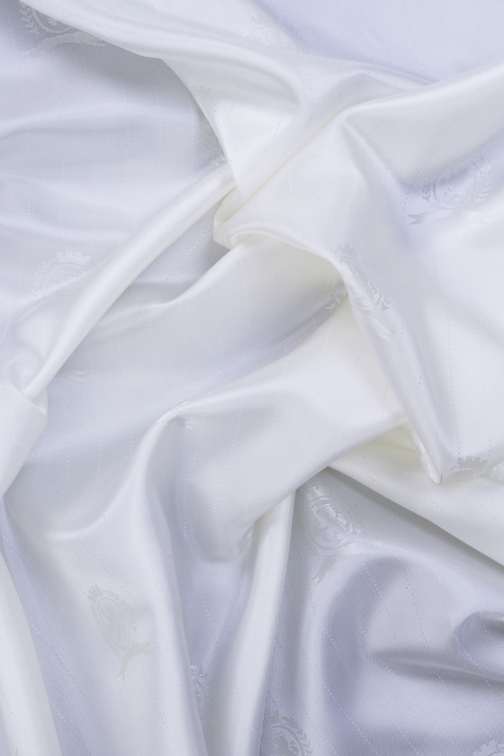 Jacquard lining ecru COUPON 60cm