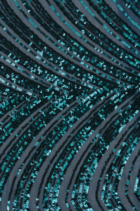 Black sequins