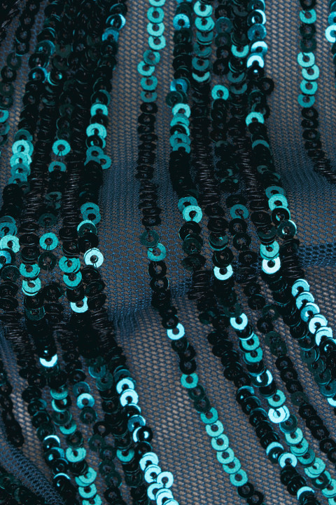 Black sequins