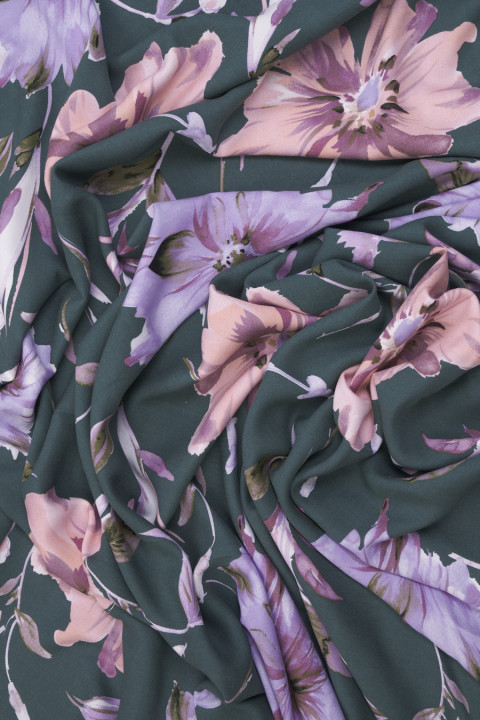 Peau de serpent en viscose