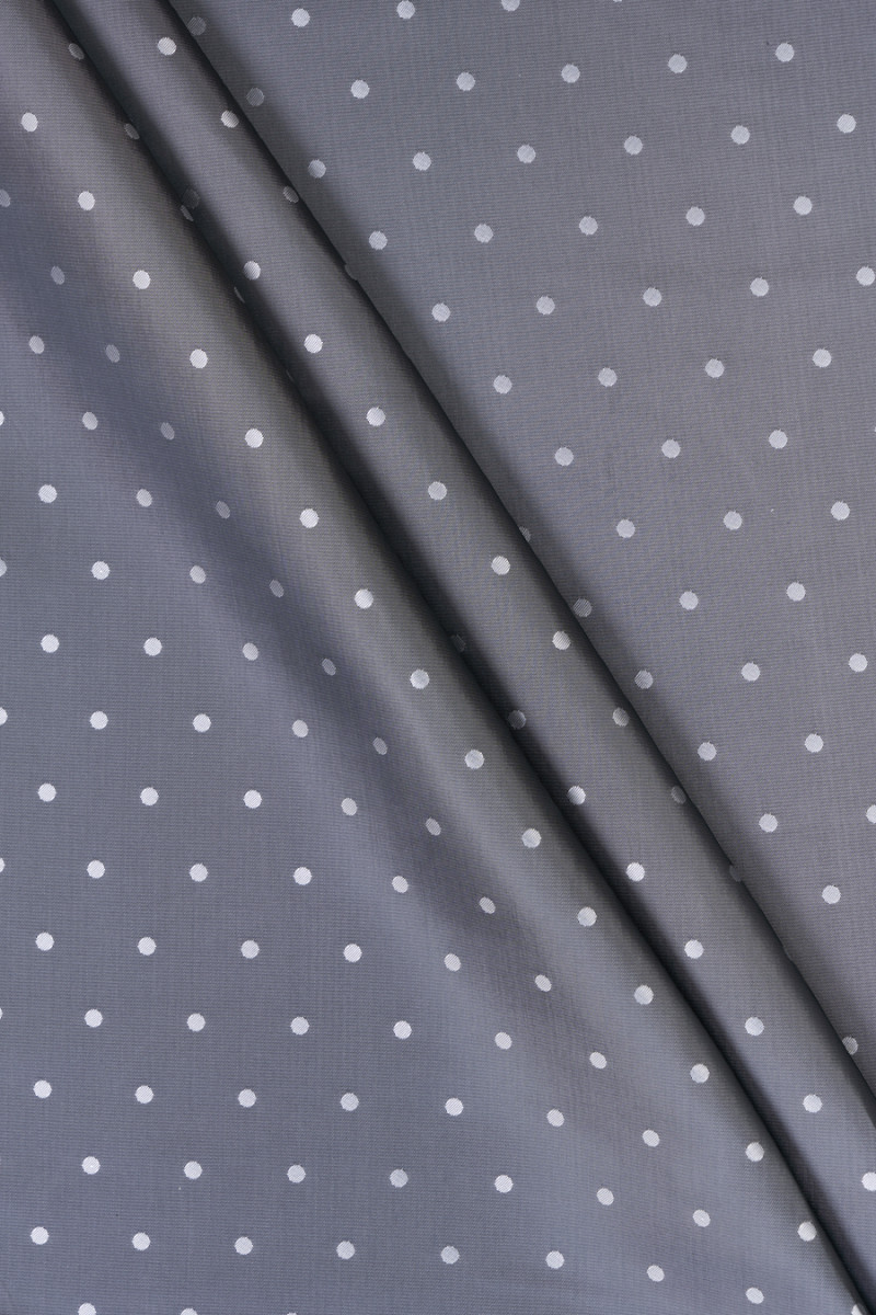 Fodera a pois argento COUPON 190cm