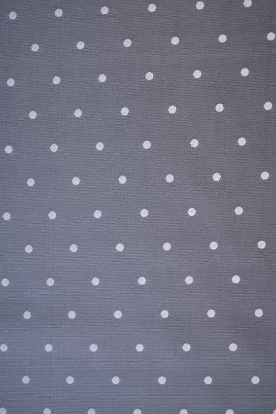 Forro de lunares plateado CUPÓN 190cm